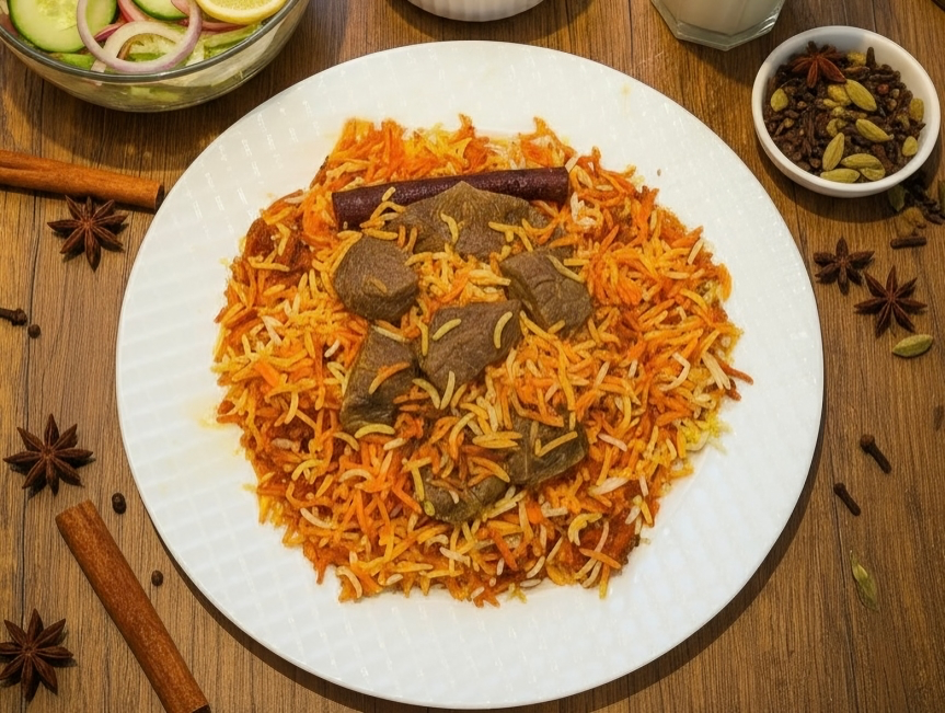 Beef Biryani (Dana Etli Biryani)