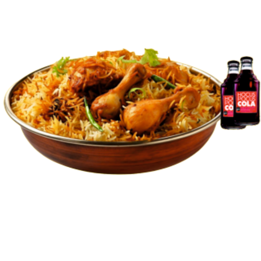 2 Biryani 2 Drinks 